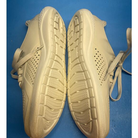 Crocs Literide Pacer W 205234 Women's Pearl White Athletic Sneakers Shoes Size 8 - Picture 5 of 11